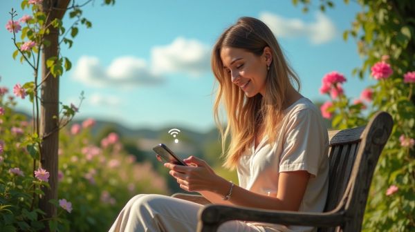 Garder contact avec le monde grâce au Wi-Fi : rester connecté partout
