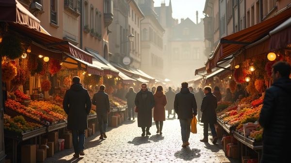 Le marché du samedi à Strasbourg : arriver tôt ou tard