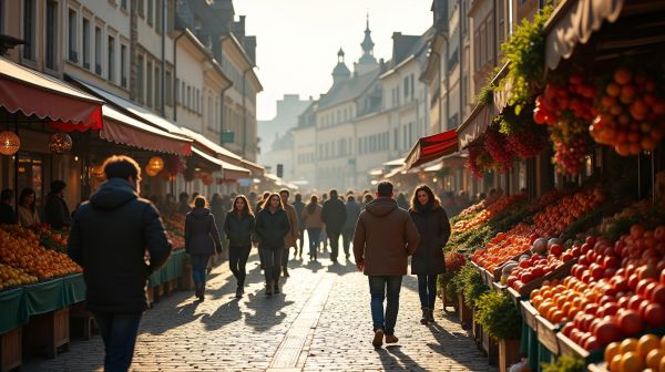 Le marché du samedi à Strasbourg : arriver tôt ou tard